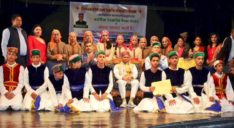 राज्यपाल ने वार्षिक रेडक्रॉस मेले का शुभारम्भ किया..... लोगों से रेडक्रॉस निधि में उदारतापूर्वक योगदान देने का आग्रह...