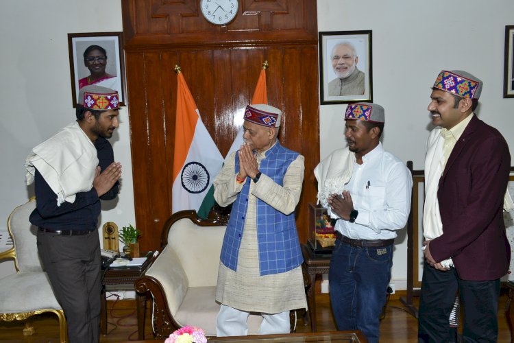 राजभवन में तेलंगाना स्थापना दिवस मनाया गया......