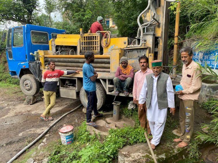 प्रत्येक गांव को स्वच्छ पेयजल उपलब्ध करवाना सरकार की प्राथमिकता - राम कुमार