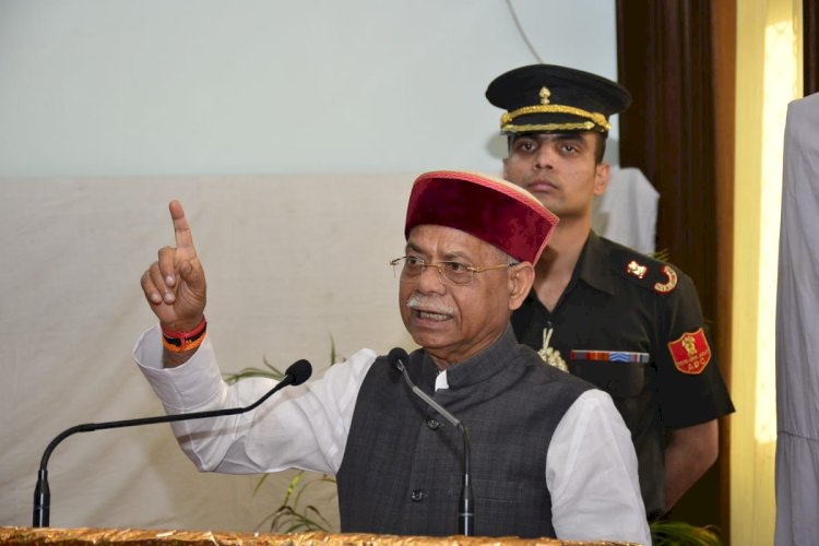 हिमाचल बहुत संदर प्रदेश......बढ़ते नशे पर जताई चिंता.... राज्यपाल ने विभिन्न योजनाओं के लाभार्थियों से किया संवाद.....