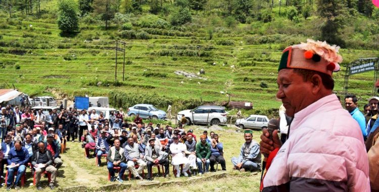 चौपाल में चल रहे विकासात्मक कार्यों को..... तीव्रता से पूर्ण करें सभी विभाग - जगत सिंह नेगी......