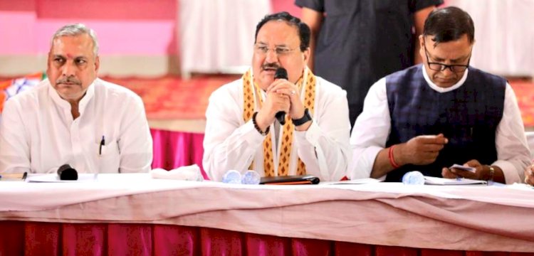 नड्डा ने विपक्षी दलों पर बोला हल्ला.....ओबीसी के कोटे और उनके आरक्षण को ममता सरकार खुलेआम मुस्लिम तुष्टिकरण के भेंट चढ़ाया ..... ममता बनर्जी ने देशद्रोही ताकतों को ताकत देने का काम किया है......