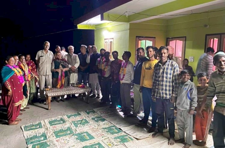 दीद घलूत पंचायत में,,,,, भाजपा छोड लोगों ने थामा कांग्रेस का दामन,,,,,