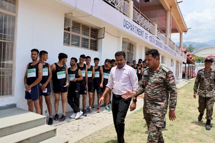 धर्मशाला के साई मैदान में हो रही अग्निवीर भर्ती रैली, डीसी ने लिया व्यवस्थाओं का जायजा