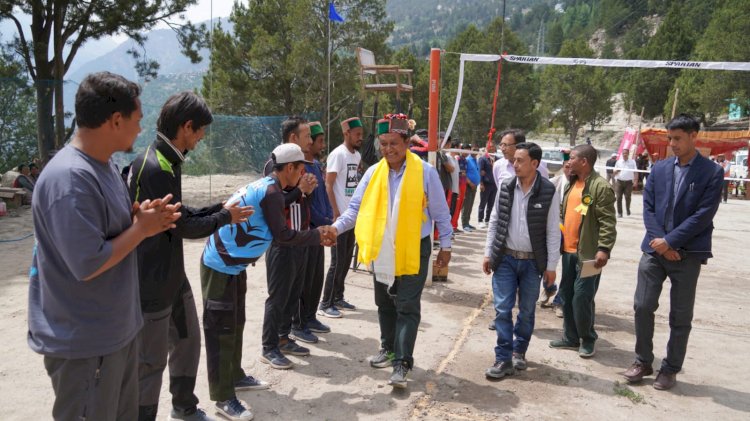 प्रदेश सरकार युवाओं को बेहतर खेल-सुविधाएं व आधुनिक खेल उपकरण उपलब्ध करवाने के लिए है कृत-सकंल्पित - जगत सिंह नेगी