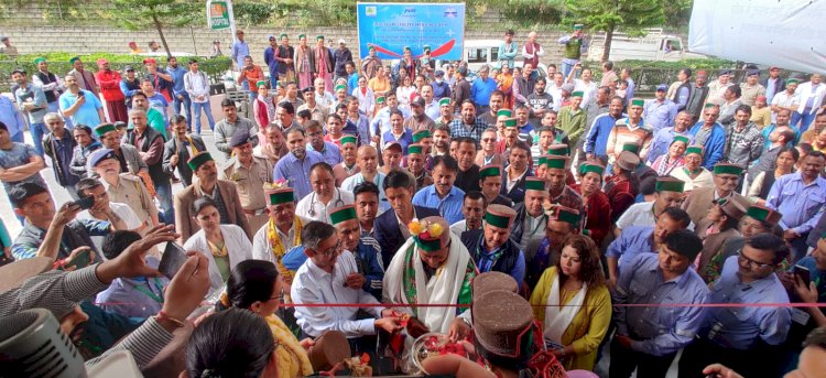 किन्नौर जिला के लोगों को बेहतर स्वास्थ्य सेवा प्रदान करने के लिए प्रदेश सरकार है कृत-संकल्पित - जगत सिंह नेगी.....  चार दिवसीय बहु-उद्देशीय स्वास्थ्य शिविर का जिंदल संजीवनी अस्पताल शोल्टू में किया शुभारंभ......