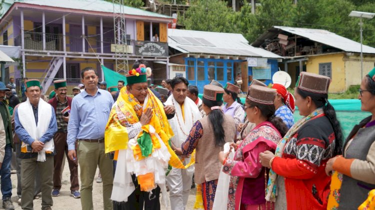 दृढ़ इच्छाशक्ति व मेहनत के साथ प्रदेश का विकास सुनिश्चित कर रही है वर्तमान हिमाचल सरकार - जगत सिंह नेगी