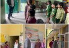 डीसी ने राजगढ़ क्षेत्र में स्कूलों, आंगनबाड़ी केन्द्र तथा प्राथमिक स्वास्थ्य केन्द्रों का औच्चक निरीक्षण.......