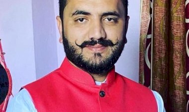 सिरमौर भाजपा युवा मोर्चा के जिला उपाध्यक्ष बने.......  रणबीर ठाकुर