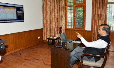 भारी बारिश से प्रदेश में अनुमानित 4 हज़ार करोड़ रुपए का नुकसान...... मुख्यमंत्री ने राज्य आपदा प्रबंधन प्राधिकरण की वर्चुअल बैठक की अध्यक्षता की.........