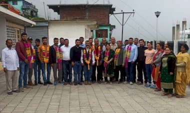 नोहराधार से राम लाल बने खंड अध्यक्ष ....