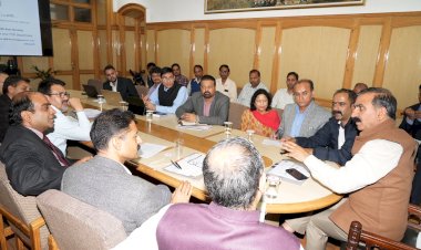 स्थानीय शहरी निकायों में.....  एक राज्य-एक पोर्टल’ प्रणाली से ऑनलाईन उपलब्ध होंगी  सभी सेवाएं: मुख्यमंत्री