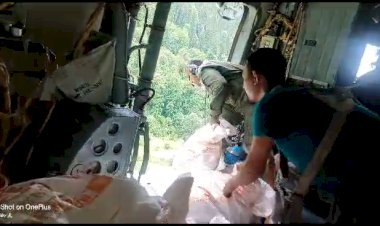 वायु सेना के हेलीकॉप्टर  ने  शेनशर में आवश्यक खाद्य सामग्री ड्रॉप की ,,,,,,  ज़िला प्रशासन कुल्लू जिले  के दूरस्थ,  आपदा प्रभावित  गावं शाकटी व मरौड  में खाद्य सामग्री पहुंचाने में सफल,,,,,,,