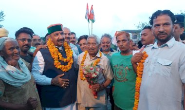 हरोली में चल रहे विकास कार्य व परियोजनाएं अब भावी पीढ़ी की आवश्यकता को भी पूरा करेंगे - मुकेश अग्निहोत्री