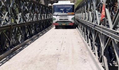 घंडल बैली ब्रिज 20 टन से कम वजन वाले वाहनों के लिए बहाल