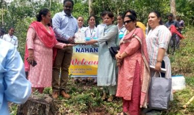 रोटरी क्लब नाहन संगिनी ने  150 औषधीय पौधे लगाए.....