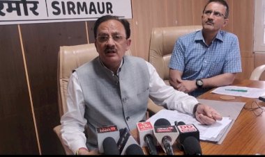 गिरीपार जनजातीय मामले को लेकर मंत्री हर्षवर्धन का ब्यान....... बोले  बीजेपी ने हमेशा मामले को बनाया था चुनावी मुद्दा....