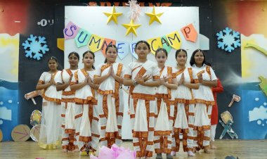 अरिहंत स्कूल में आयोजित समर कैम्प में निखरी नोनिहालों की प्रतिभा......15 दिवसीय कैम्प का हुआ समापन.....