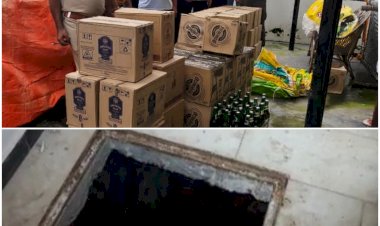कोलर में अंडर ग्राउंड टैंक में रखी अवैध शराब की 935 बोतलें पकड़ी.... आरोपी के खिलाफ मामला दर्ज .....