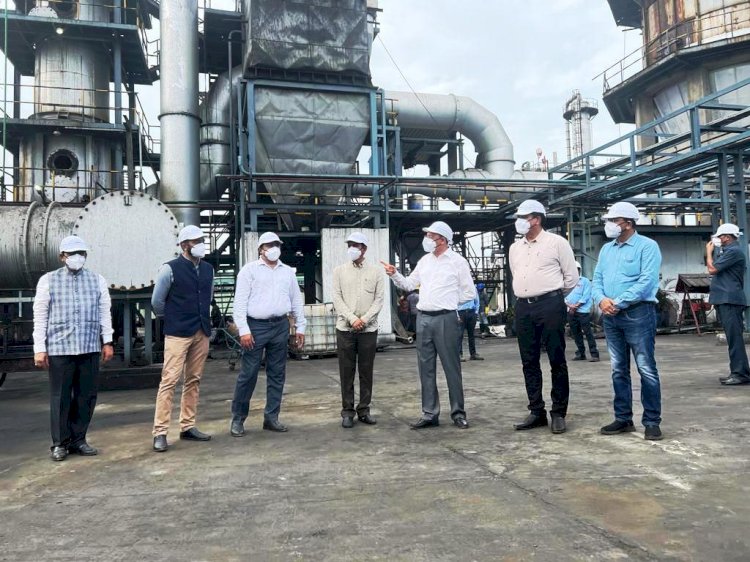 भारत सरकार के फार्मास्यूटिकल्स विभाग ने........ 1000 करोड़ रुपये की अनुदान सहायता के साथ हिमाचल प्रदेश में पार्क स्थापित करने की दी मंजूरी....... उद्योग मंत्री के नेतृत्व में प्रतिनिधिमंडल ने जवाहरलाल नेहरू फार्मा सिटी विजाग का दौरा किया........