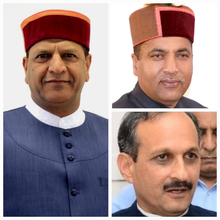 जयराम, बिंदल, सत्ती और सभी नेता फील्ड में...... ..... भाजपा इस त्रासदी के समय प्रभावित जनता के साथ खड़ी : बिंदल.....