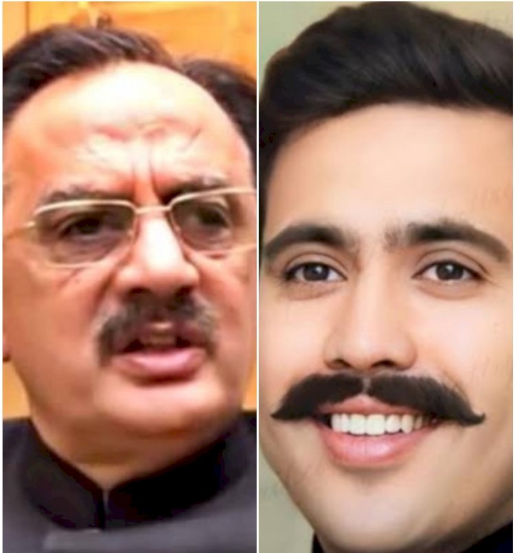 अवैध खनन के मसले पर.....  उद्योग मंत्री हर्षवर्धन चौहान और लोक निर्माण मंत्री विक्रमादित्य सिंह आमने सामने........ विक्रमादित्य ने नुकसान का कारण अवैध खनन बताया तो उद्योग मंत्री बोले विक्रमादित्य का बयान बचकाना...........