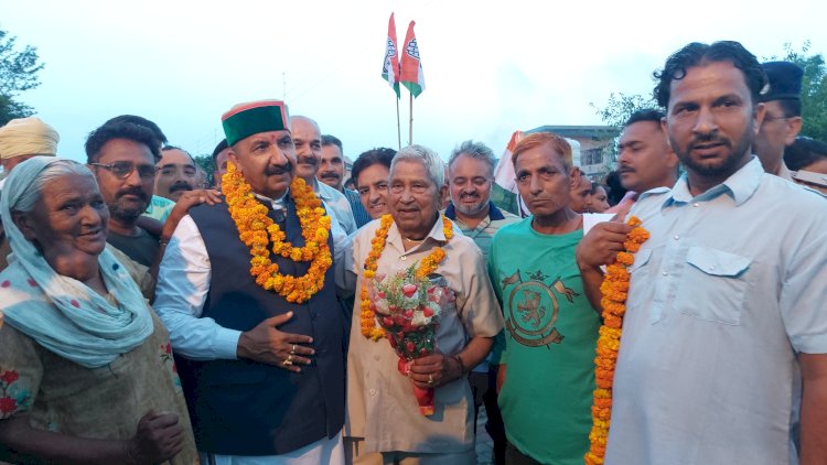 हरोली में चल रहे विकास कार्य व परियोजनाएं अब भावी पीढ़ी की आवश्यकता को भी पूरा करेंगे - मुकेश अग्निहोत्री