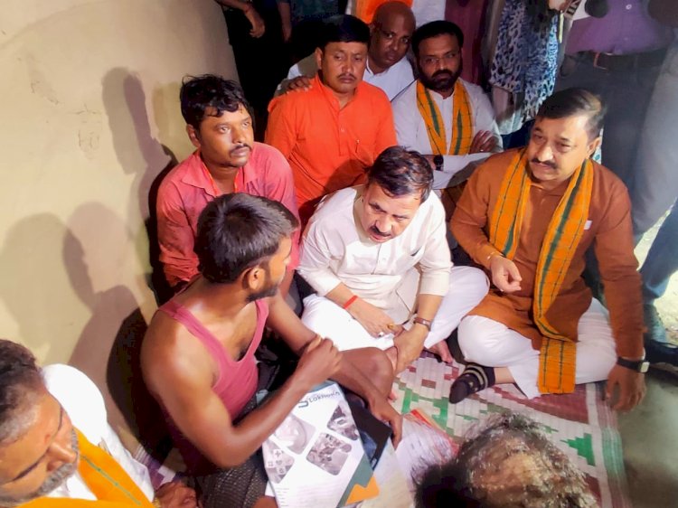 पश्चिम बंगाल....... सुरेश कश्यप पहुंचे. हिंसा की जांच करेंगे ...