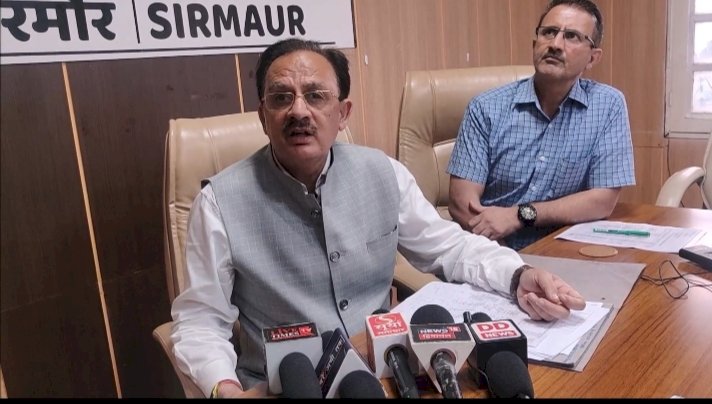 गिरीपार जनजातीय मामले को लेकर मंत्री हर्षवर्धन का ब्यान....... बोले  बीजेपी ने हमेशा मामले को बनाया था चुनावी मुद्दा....