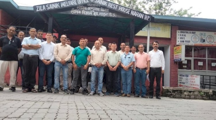 रिइएम्लॉएड एक्स-सर्विसमेन वेलफेयर ऐसोसिएशन की बैठक संपन्न