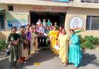 शाहपुर महिला कांग्रेस ने  मदद को आगे बढ़ाए हाथ.....   सीएम आपदा राहत कोष के लिए एक लाख रूपये का चेक भेंट...... सुक्खु सरकार और संगठन मिलकर प्रभावितों के पुनर्वास में करेंगे मदद: पठानिया