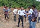 डीसी ने 32 मील में किया भू-स्खलन प्रभावित सड़क का निरीक्षण...... विभाग को दिए सड़क बहाली के कार्य में तेजी लाने के निर्देश....