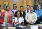वाईब्रेंट विलेज कार्यक्रम की 14 पंचायतों के जन-प्रतिनिधियों ने........ उपायुक्त किन्नौर से की भेंट..........