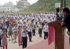 शिक्षा में कला कार्यशाला का शुभारंभ......... लोक संस्कृति हमें अपनी मिट्टी से जोड़े रखती है- एस. के. तिवारी