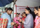अतिरिक्त उपायुक्त ने नाहन में प्राकृतिक राखियों के स्टॉल का किया शुभारम्भ