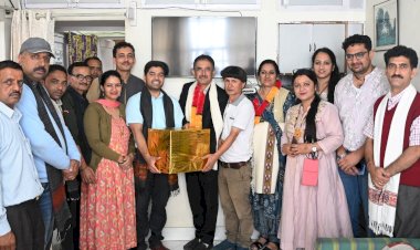 सहायक लोक संपर्क अधिकारी मदन गोपाल सेवानिवृत....