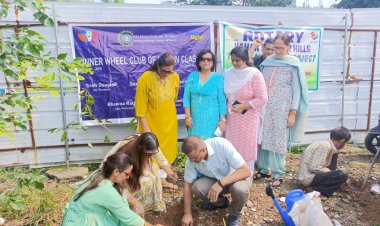 डीसी सुमित खिमटा ने रोटरी क्लब के पौधरोपण कार्यक्रम में लिया भाग.....