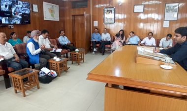 डीसी हेमराज बैरवा ने की एशियन राफ्टिंग चैंपियनशिप की तैयारियों की समीक्षा