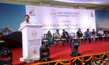 मुख्यमंत्री ने उद्यमियों को पर्यटन क्षेत्र में निवेश के लिए आमंत्रित किया..... ग्रेटर नोएडा में इंडिया इंटरनेशनल होस्पिटेलिटी एक्सपो में बतौर मुख्यातिथि शामिल हुए...