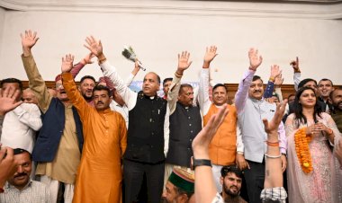 पीढ़ियों की लंबी लड़ाई की जीत की भांजे और भांजियों को शुभकामनाएं .....जयराम ठाकुर.... मामा ने निभाई, अब आई भांजों की बारी, इस बार न रह जाए कसर.....