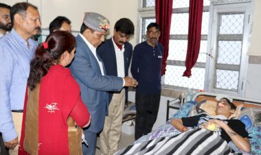 अनुशासन और देशभक्ति की भावना के लिए सभी बच्चों के लिए जरूरी हो एनसीसी....... कर्नल धनीराम शांडिल.......कर्नल धनीराम शांडिल ने सरांहा अस्पताल का किया निरीक्षण.....