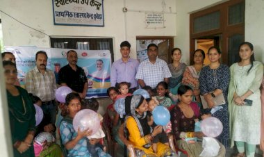 मीजल्स और रूबैला के उन्मूलन के लिए शुरू हुआ विशेष अभियान....... टीकाकरण से छूटे बच्चों पर किया जाएगा फोकस, इस माह लगेंगे 120 टीकाकरण सत्र.....