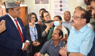 शांडिल ने किया ज़िला स्तरीय सघन मिशन इन्द्रधनुष 5.0 का शुभारम्भ..... प्रदेश में 14997 तथा सोलन ज़िला में 1266 बच्चों के टीकाकरण का लक्ष्य......