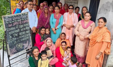 शिशु को 6 माह तक दें सिर्फ मां का दूध..... स्तनपान सप्ताह पर ककडिय़ार और खनेऊ में आयोजित किए गए जागरुकता कार्यक्रम....