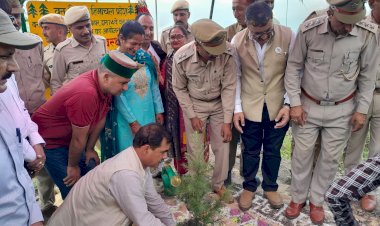 बाड़ीधार को पर्यटक स्थल के रूप में विकसित करने के लिए 200 करोड़ रुपये की योजना - संजय अवस्थी....... ग्राम पंचायत सरयांज के बुईला में वन महोत्सव के तहत देवदार के 800 पौधे रोपित...