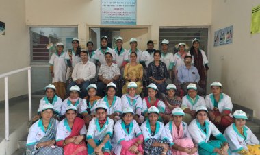 बेरोजगार युवतियों को जूट बैग और खिलौने बनाने का दिया प्रशिक्षण....        पीएनबी आरसेटी ने स्वरोजगार आरंभ करने के भी दिए टिप्स .... ...