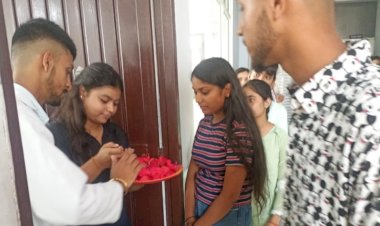 हिमालयन फार्मेसी कॉलेज में शैक्षणिक सत्र का आगाज हुआ.....