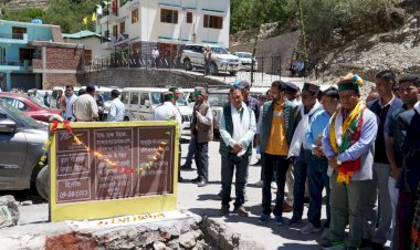 किन्नौर जिला का हर प्रकार की आधुनिक व मूलभूत सुविधाओं से विकास सुनिश्चित करने के लिए उठाए जा रहे महत्वपूर्ण कदम - जगत सिंह नेगी.................