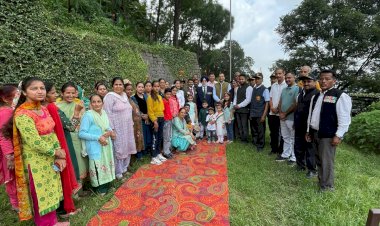 इंडियन एक्स सर्विसज लीग धर्मपुर यूनिट ने मनाया स्वतंत्रता दिवस...