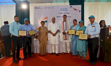 सिरमौर और ऊना जिला के चार लोगों ने जल जीवन मिशन के तहत दिल्ली में आयोजित संवाद कार्यक्रम में भाग लिया......